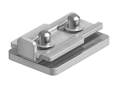 Комплект Алютех для откатных ворот с шиной 5,3 м, стальные опоры до 450 кг. от 5 шт.