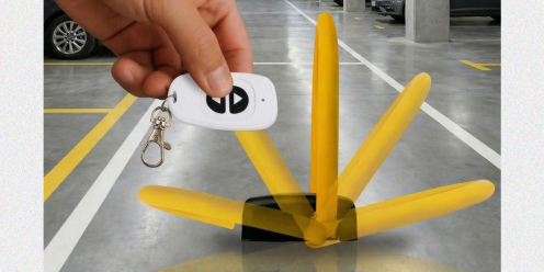 Парковочный барьер автоматический компактный